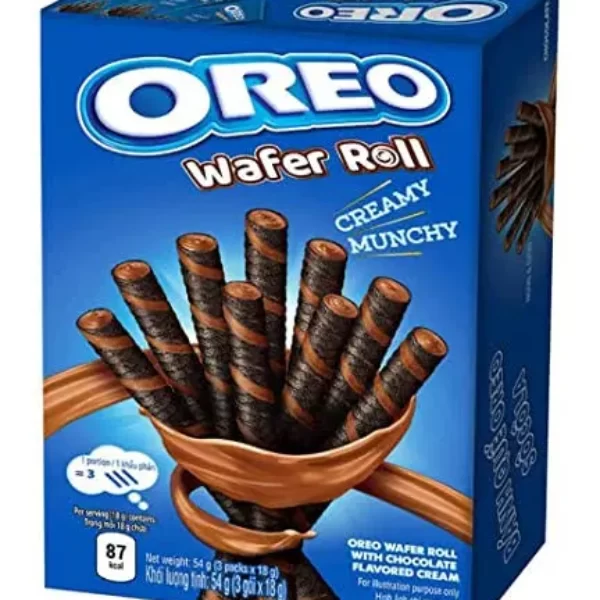 Oreo wafer rolls choco