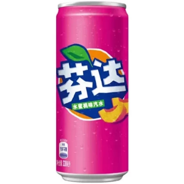 Fanta pêche chine