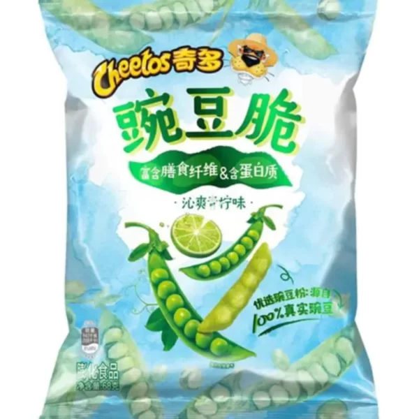 Cheetos peas lime