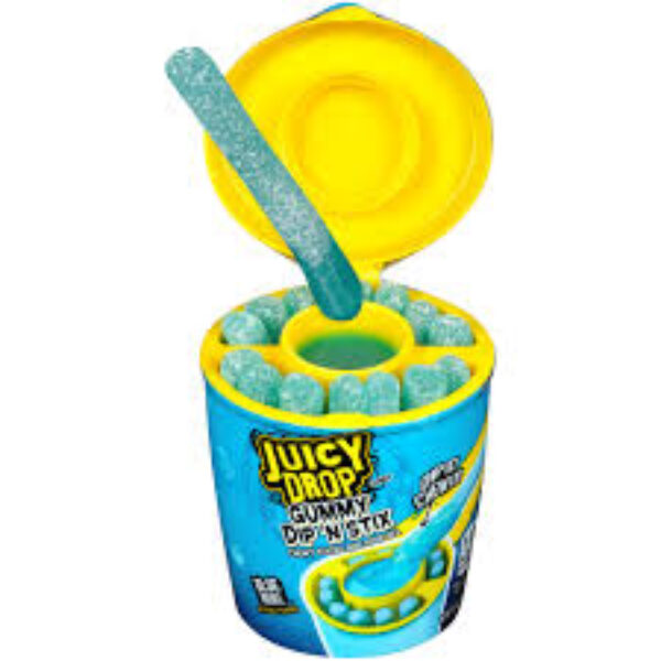 juicy drop gummy dip 'n stix pomme