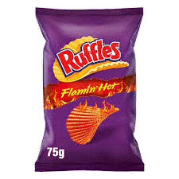 Chips Ruffles Flamin' Hot Spain 75g