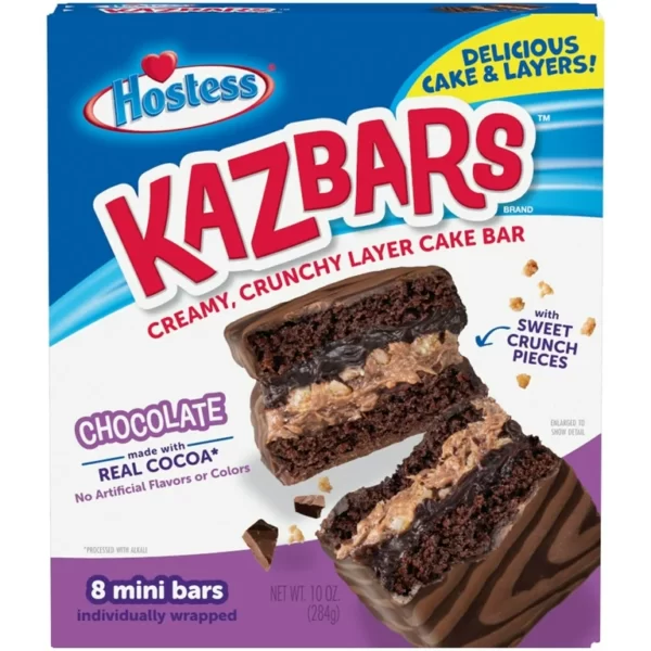 Kazbars creamy crunchy