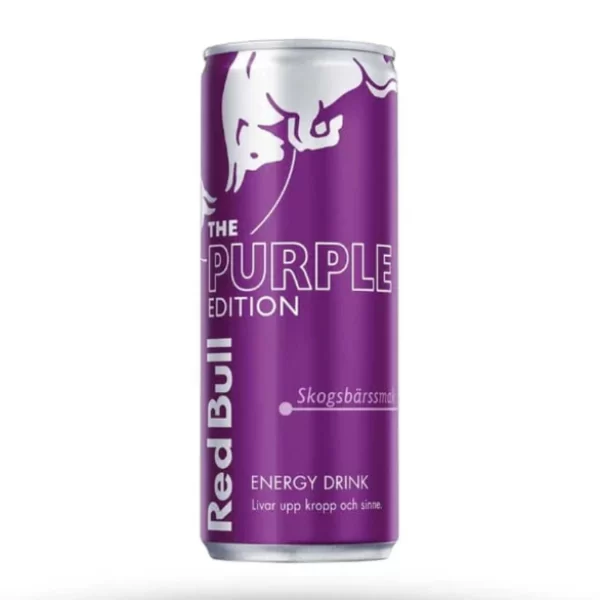 Red bull purple skogbarssmak