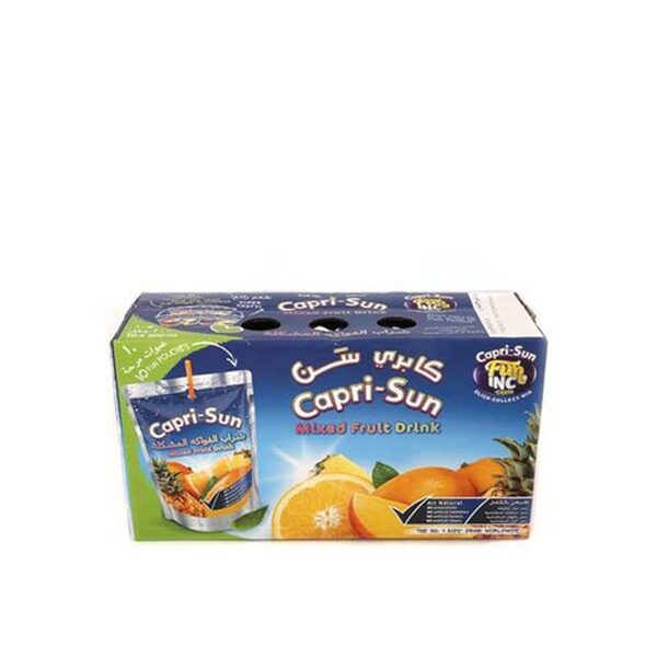 Caprisun ( paille en plastique)