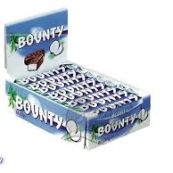 Barre chocolatée Bounty - 57 g - Lot de 24