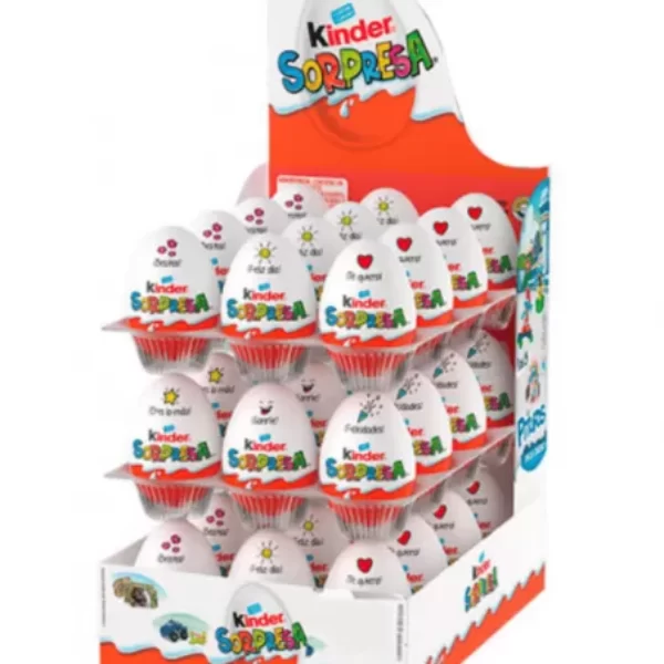 kinder surprise boite de 48 pieces