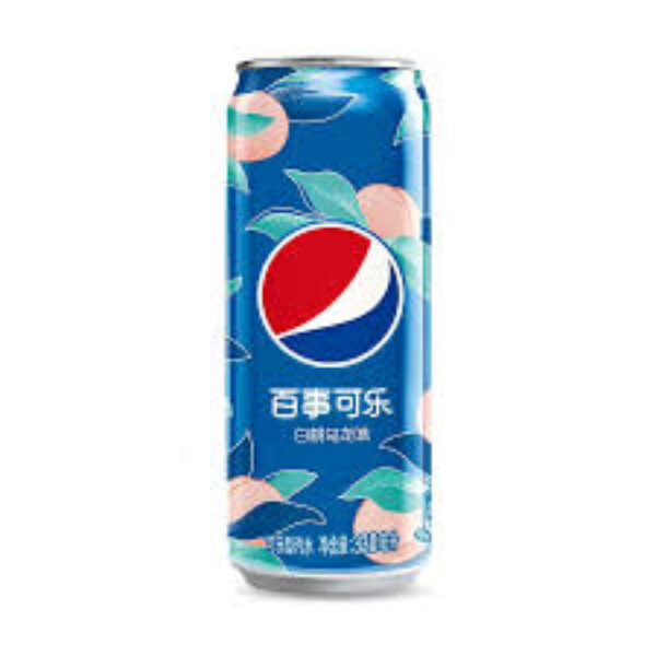 pepsi peche cartons de 12 cans