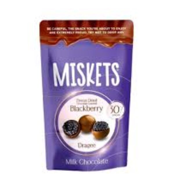 Misket Milk Chocolate BlackBerry 80 Gr